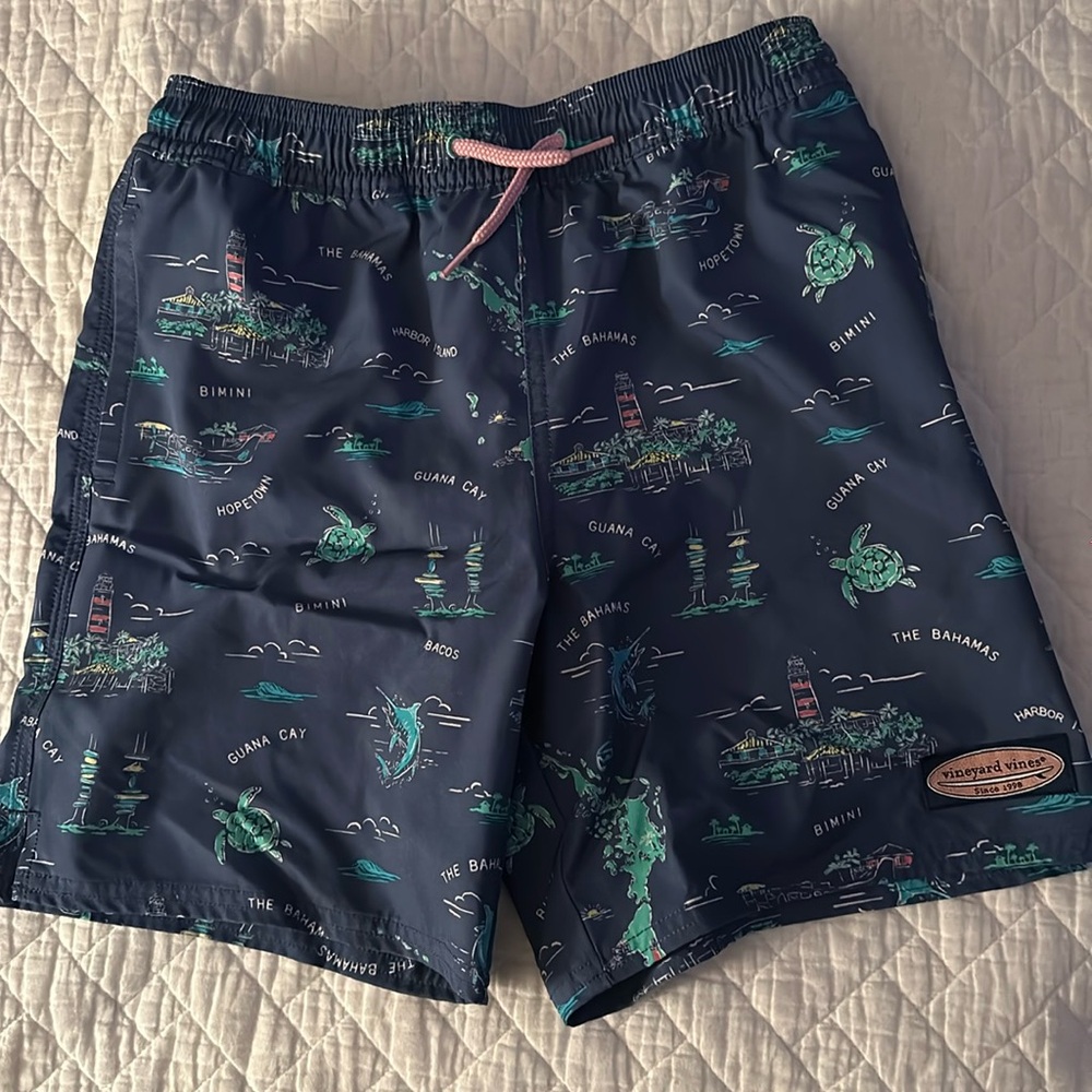 Boys Vineyard Vines Chappy Swim Trunks